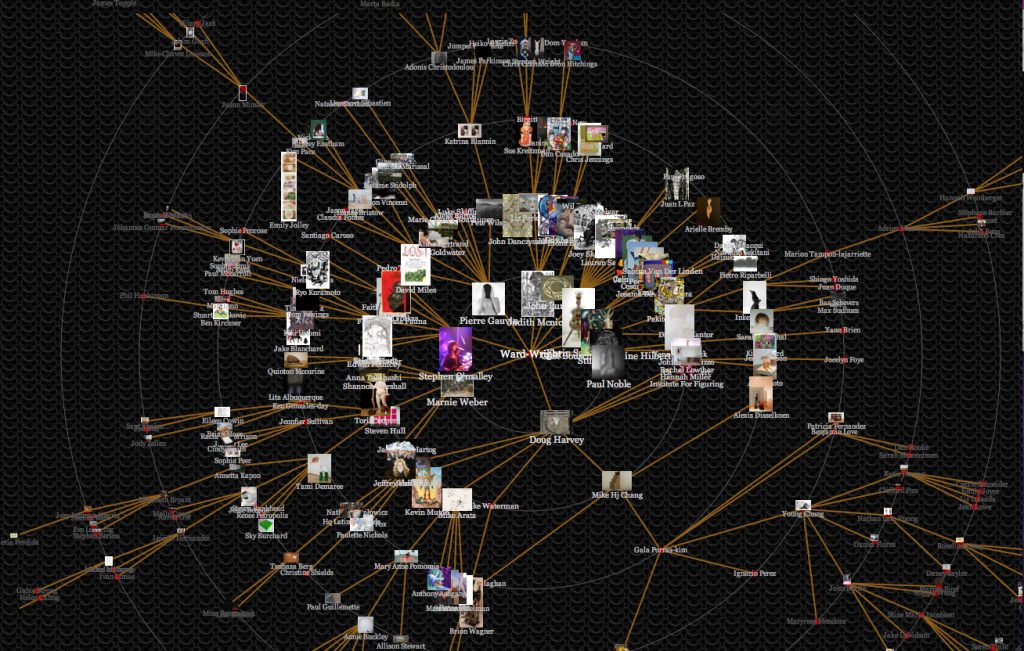 Screen shot of Swarm of Consciousness website
