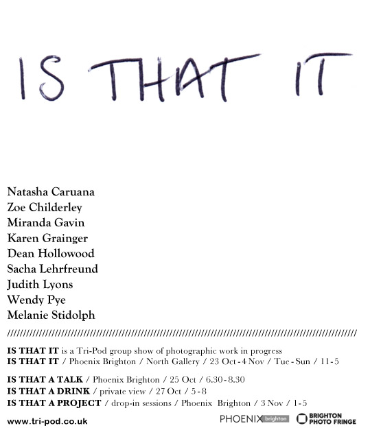'Is that It' invitation