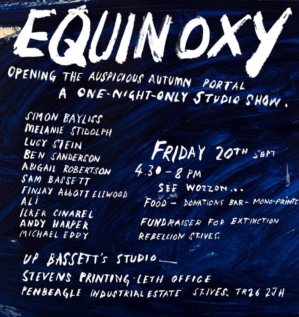 Flyer for exhibition